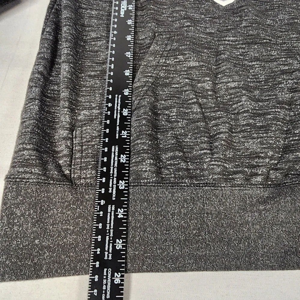 Rinky LA Kings NHL Hockey Hoodie Charcoal Gray Space Dye Marled Mens Medium